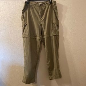Columbia pant/short combo size large